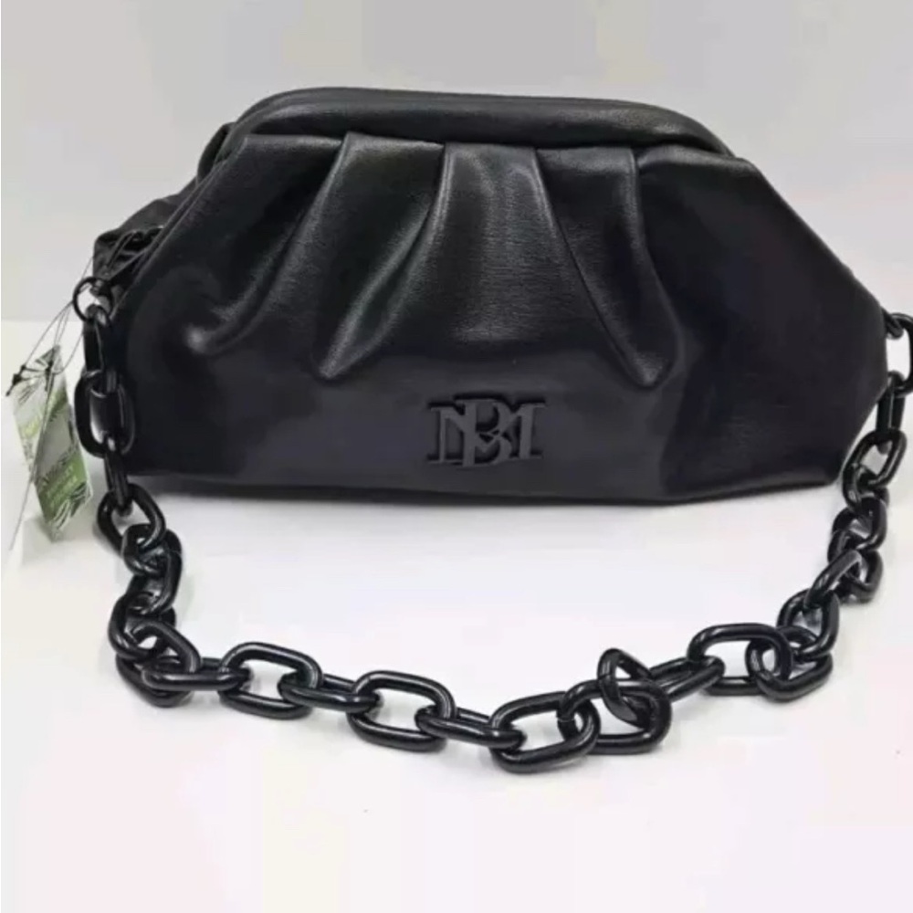 Badgely Mischka Wrapped Frame Clutch